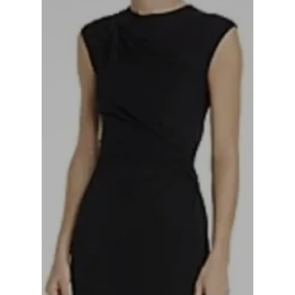 T by Alexander Wang Twisted Top Women's M Black Sleeveless Jersey NWOT